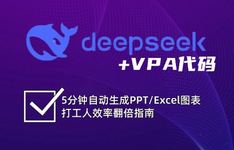 DeepSeek从入门到精通：解锁Excel和VBA高效办公新技能(更新)-西瓜1886社区