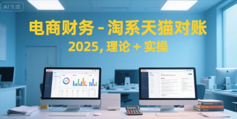 电商财务-淘系天猫对账2025，理论+实操-西瓜1886社区