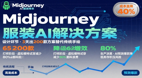 AI在服装领域的运用，使用midjourney做服装辅助企业降低成本-西瓜1886社区