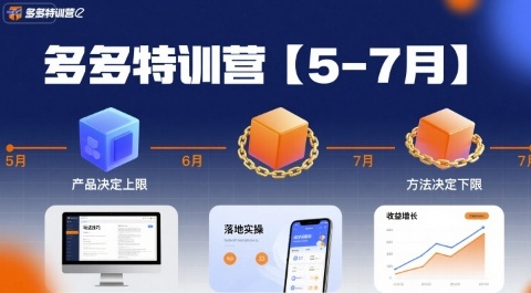 多多特训营【5-7月】产品决定上限，方法决定下限，各种玩法技巧落地实操-西瓜1886社区