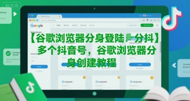 谷歌浏览器分身登陆多个抖音号，谷歌浏览器分身创建教程-西瓜1886社区